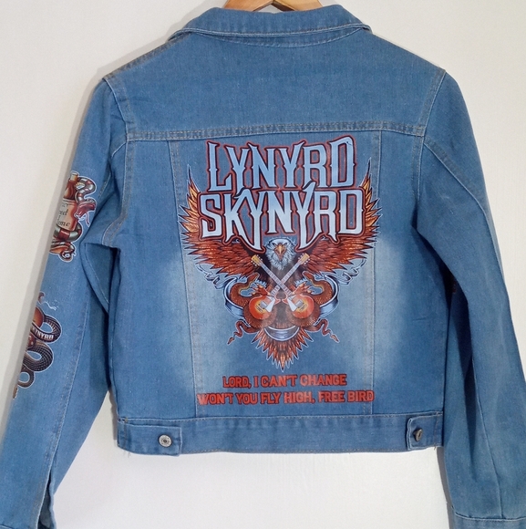 Lynyrd Skynyrd denim jacket youth XL - Picture 8 of 10